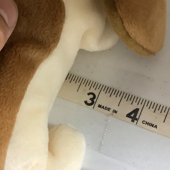 Ty Beanie Baby Tracker Basset Hound Dog Plush 1998 Brown White Stuffed Animal 8" - Picture 12 of 12